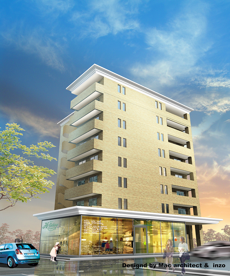 マンション不動産広告のCGパース